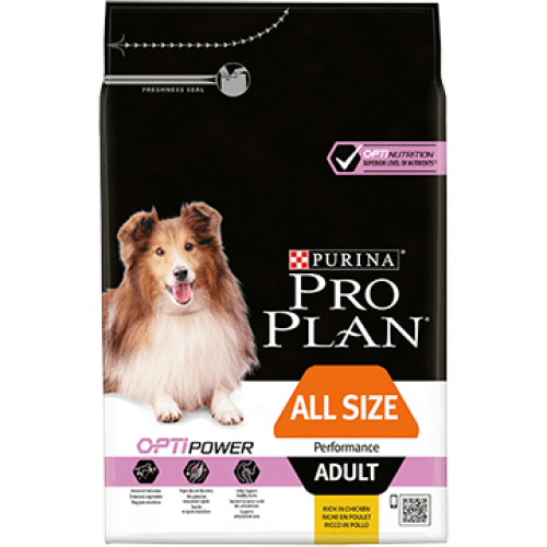 Pro Plan Dog All sizes Adult Performance-piletina